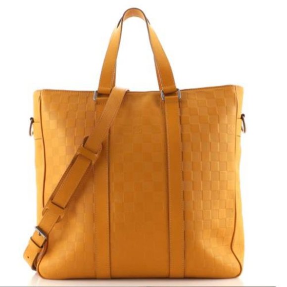 Louis Vuitton Other - RARE!!!! LOUIS VUITTON TADAO MUSTARD DAMIER BAG